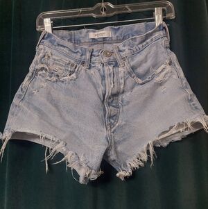 Moussy Vintage Blue Denim Shorts